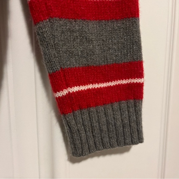 Zara fuzzy striped sweater (Size S) - Picture 2 of 3